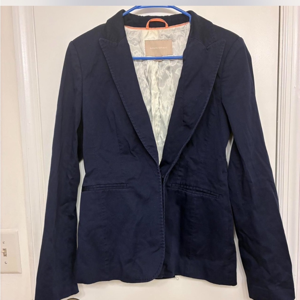 Banana Republic Dark Blue Women's Blazer